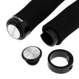 Maxbell 2 Pieces Bike Bicycle MTB Handlebar Grips Anti-slip Sponge Handle Grip Black
