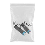 Maxbell 2 Pieces Bike Bicycle MTB Handlebar Grips Anti-slip Sponge Handle Grip Blue