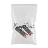 Maxbell 2 Pieces Bike Bicycle MTB Handlebar Grips Anti-slip Sponge Handle Grip Red