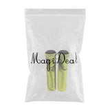 Maxbell 1 Pairs Bike Bicycle Handlebar End Grips Rubber Anti-slip Handle Grip Yellow