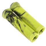 Maxbell 1 Pairs Bike Bicycle Handlebar End Grips Rubber Anti-slip Handle Grip Yellow
