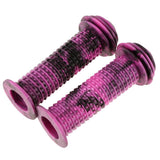 Maxbell Kids Childs Bicycle Handlebar Grip Non Slip Rubber Handle Bar Grips Purple