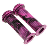 Maxbell Kids Childs Bicycle Handlebar Grip Non Slip Rubber Handle Bar Grips Purple