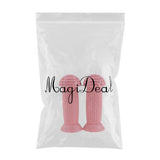 Maxbell Kids Childs Bicycle Handlebar Grip Non Slip Rubber Handle Bar Grips Pink