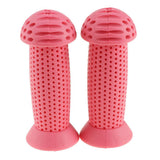 Maxbell Kids Childs Bicycle Handlebar Grip Non Slip Rubber Handle Bar Grips Pink
