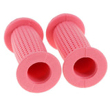 Maxbell Kids Childs Bicycle Handlebar Grip Non Slip Rubber Handle Bar Grips Pink