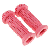 Maxbell Kids Childs Bicycle Handlebar Grip Non Slip Rubber Handle Bar Grips Pink