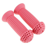 Maxbell Kids Childs Bicycle Handlebar Grip Non Slip Rubber Handle Bar Grips Pink