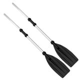 Maxbell 1 Pair Aluminum Alloy Detachable Kayak Paddles Adjustable for Dinghy Canoe
