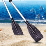Maxbell 1 Pair Aluminum Alloy Detachable Kayak Paddles Adjustable for Dinghy Canoe