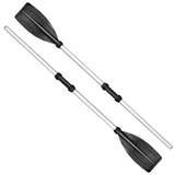 Maxbell 1 Pair Aluminum Alloy Detachable Kayak Paddles Adjustable for Dinghy Canoe