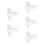 Maxbell 5Pcs Plastic Driving Range Golf Tees Holder Tee Training Practice Mat 38mm