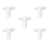 Maxbell 5Pcs Plastic Driving Range Golf Tees Holder Tee Training Practice Mat 38mm