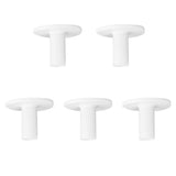 Maxbell 5Pcs Plastic Driving Range Golf Tees Holder Tee Training Practice Mat 38mm