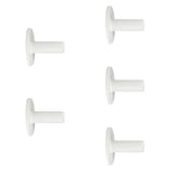 Maxbell 5Pcs Plastic Driving Range Golf Tees Holder Tee Training Practice Mat 48mm