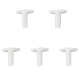 Maxbell 5Pcs Plastic Driving Range Golf Tees Holder Tee Training Practice Mat 48mm