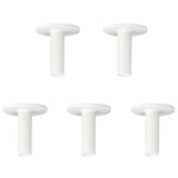 Maxbell 5Pcs Plastic Driving Range Golf Tees Holder Tee Training Practice Mat 54mm