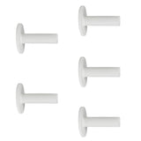 Maxbell 5Pcs Plastic Driving Range Golf Tees Holder Tee Training Practice Mat 64mm