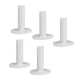 Maxbell 5Pcs Plastic Driving Range Golf Tees Holder Tee Training Practice Mat 64mm