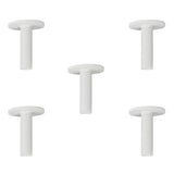 Maxbell 5Pcs Plastic Driving Range Golf Tees Holder Tee Training Practice Mat 64mm