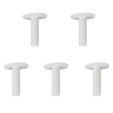 Maxbell 5Pcs Plastic Driving Range Golf Tees Holder Tee Training Practice Mat 64mm