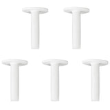 Maxbell 5Pcs Plastic Driving Range Golf Tees Holder Tee Training Practice Mat 76mm