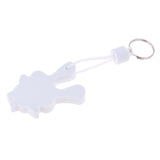 Maxbell Yacht Sailing Boating Floating Key Ring Keyring Key Chain Rabbit White