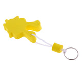 Maxbell Yacht Sailing Boating Floating Key Ring Keyring Key Chain Rabbit Yellow