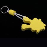 Maxbell Yacht Sailing Boating Floating Key Ring Keyring Key Chain Rabbit Yellow