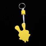 Maxbell Yacht Sailing Boating Floating Key Ring Keyring Key Chain Rabbit Yellow