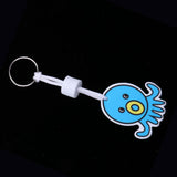 Maxbell Yacht Sailing Boating Floating Key Ring Keyring Key Chain Octopus Blue