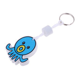 Maxbell Yacht Sailing Boating Floating Key Ring Keyring Key Chain Octopus Blue