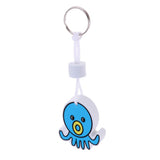 Maxbell Yacht Sailing Boating Floating Key Ring Keyring Key Chain Octopus Blue