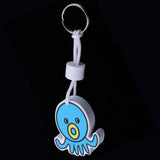 Maxbell Yacht Sailing Boating Floating Key Ring Keyring Key Chain Octopus Blue