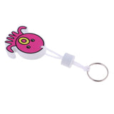 Maxbell Yacht Sailing Boating Floating Key Ring Keyring Key Chain Octopus Hot Pink