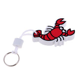 Maxbell Yacht Sailing Boating Floating Key Ring Keyring Key Chain Crayfish