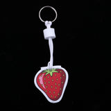 Maxbell Yacht Sailing Boating Floating Key Ring Keyring Key Chain Strawberry