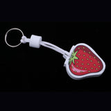 Maxbell Yacht Sailing Boating Floating Key Ring Keyring Key Chain Strawberry