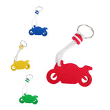 Maxbell Portable Floating Motorcycle Keyring Buoyant Key Ring for Water Sport Red