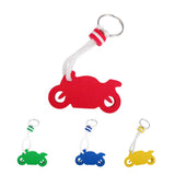 Maxbell Portable Floating Motorcycle Keyring Buoyant Key Ring for Water Sport Red