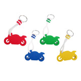 Maxbell Portable Floating Motorcycle Keyring Buoyant Key Ring for Water Sport Red