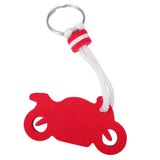 Maxbell Portable Floating Motorcycle Keyring Buoyant Key Ring for Water Sport Red