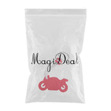 Maxbell Portable Floating Motorcycle Keyring Buoyant Key Ring for Water Sport Red