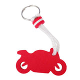 Maxbell Portable Floating Motorcycle Keyring Buoyant Key Ring for Water Sport Red