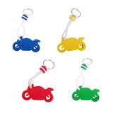Maxbell Portable Floating Motorcycle Keyring Buoyant Key Ring for Water Sport Red