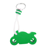 Maxbell Portable Floating Motorcycle Keyring Buoyant Key Ring for Water Sport Green