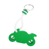 Maxbell Portable Floating Motorcycle Keyring Buoyant Key Ring for Water Sport Green