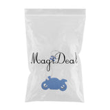 Maxbell Portable Floating Motorcycle Keyring Buoyant Key Ring for Water Sport Blue