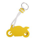 Maxbell Portable Floating Motorcycle Keyring Buoyant Key Ring for Water Sport Yellow