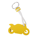 Maxbell Portable Floating Motorcycle Keyring Buoyant Key Ring for Water Sport Yellow